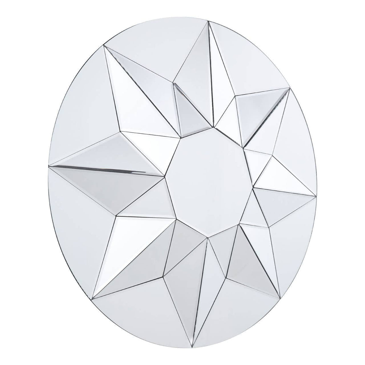 3D Round Wall Mirror, Wanda