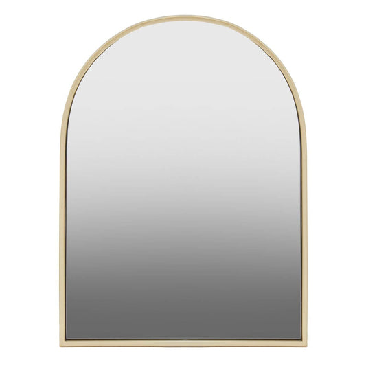 Gold Arched Wall Mirror