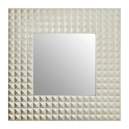 Champagne 3D Geometric Wall Mirror