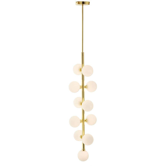 Eleven-Bulb Pendant Light