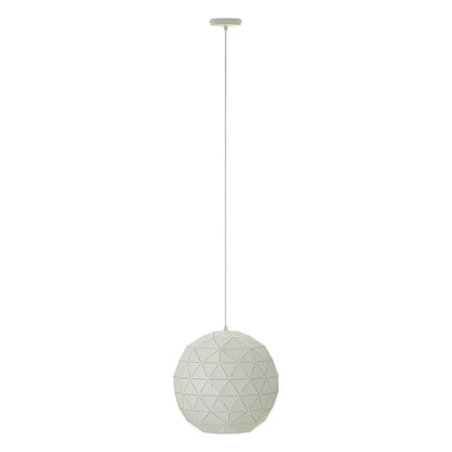 Small White Pendant Light