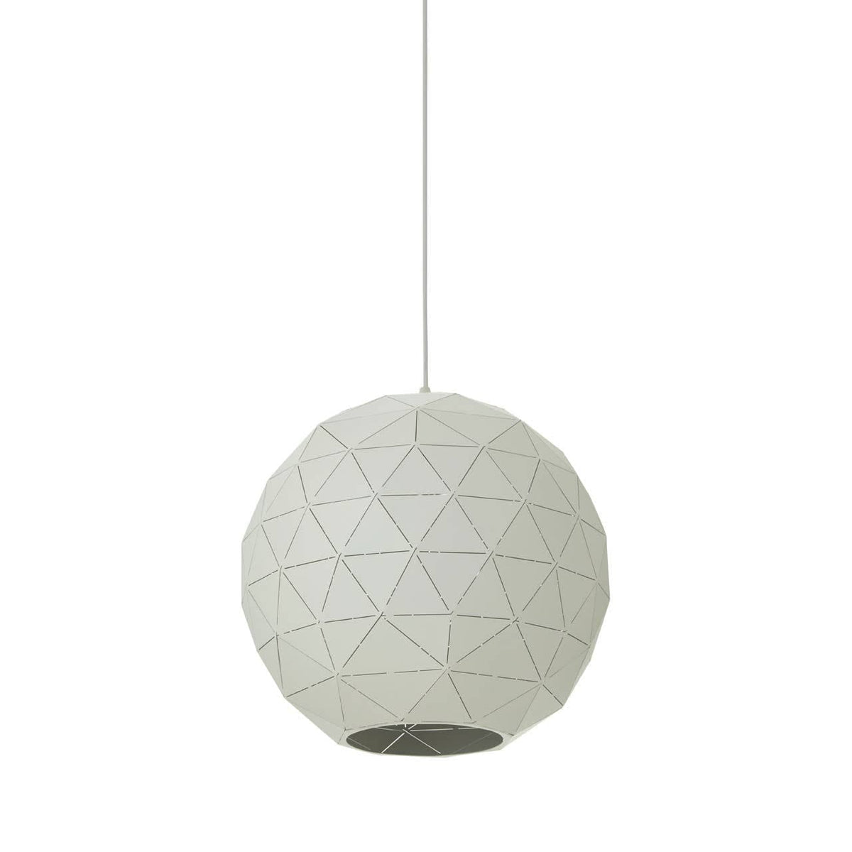 Small White Pendant Light