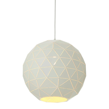 Small White Pendant Light