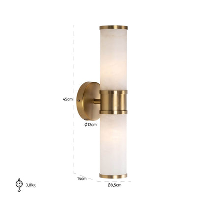Gold Wall Lamp