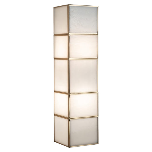 Large Antique Brass Wall Lamp