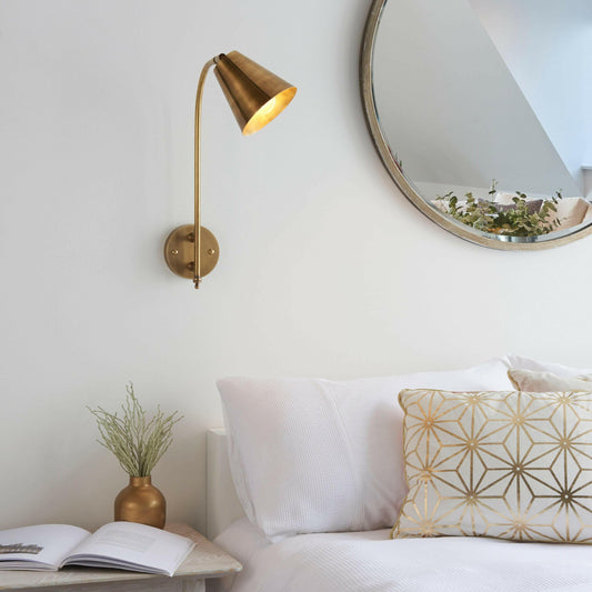 Antique Brass Wall Light