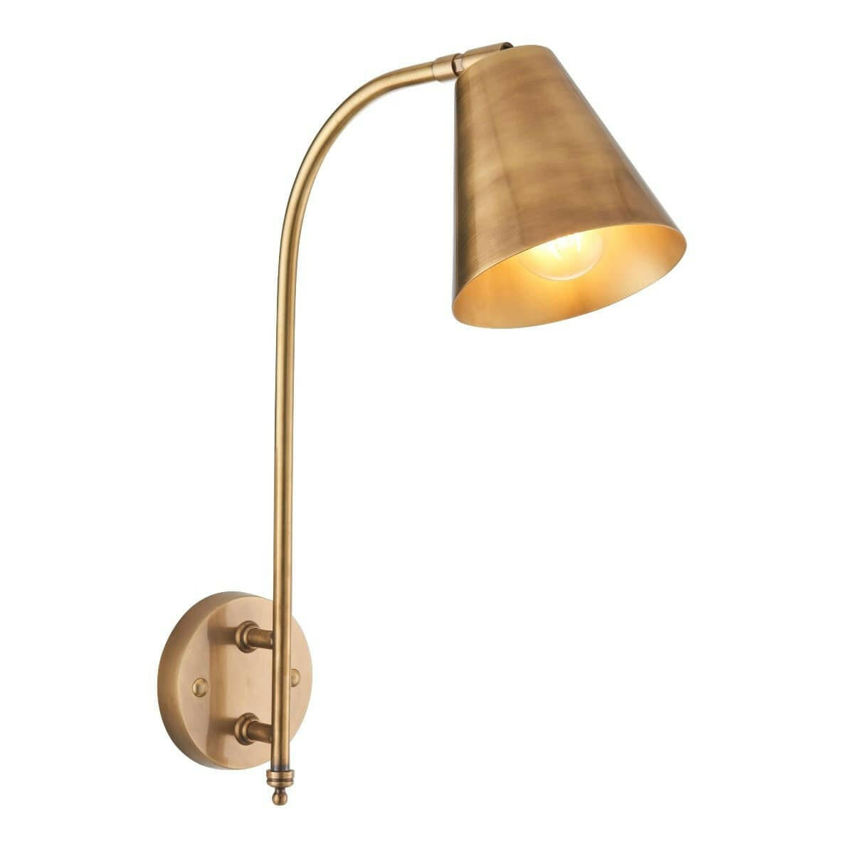 Antique Brass Wall Light