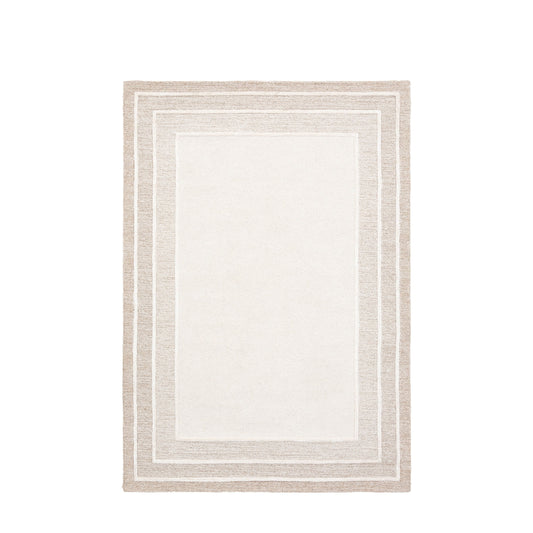 Tonal Border Rug, Small