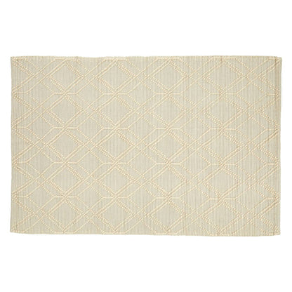 Small Geometric Rug, close-up detail