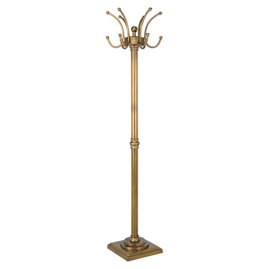 Antique Brass Coat Rack