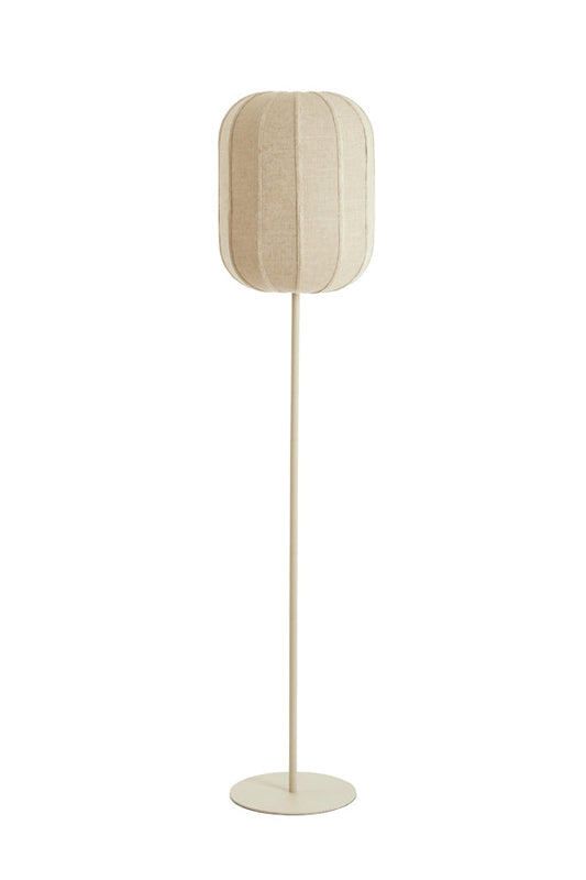 Natural and Cream Floor Lamp