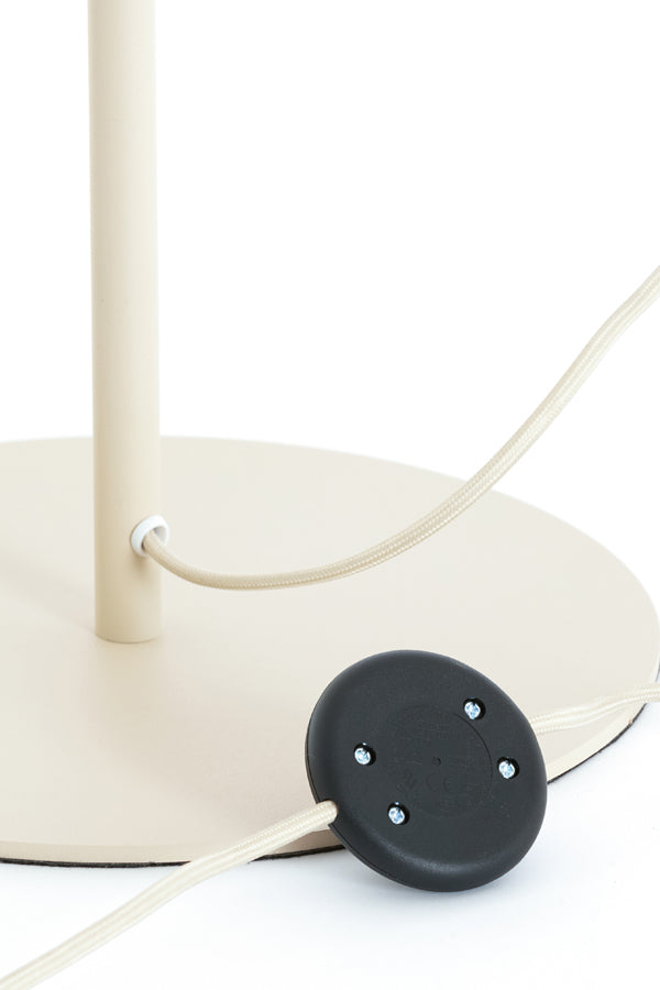 Natural and Cream Floor Lamp