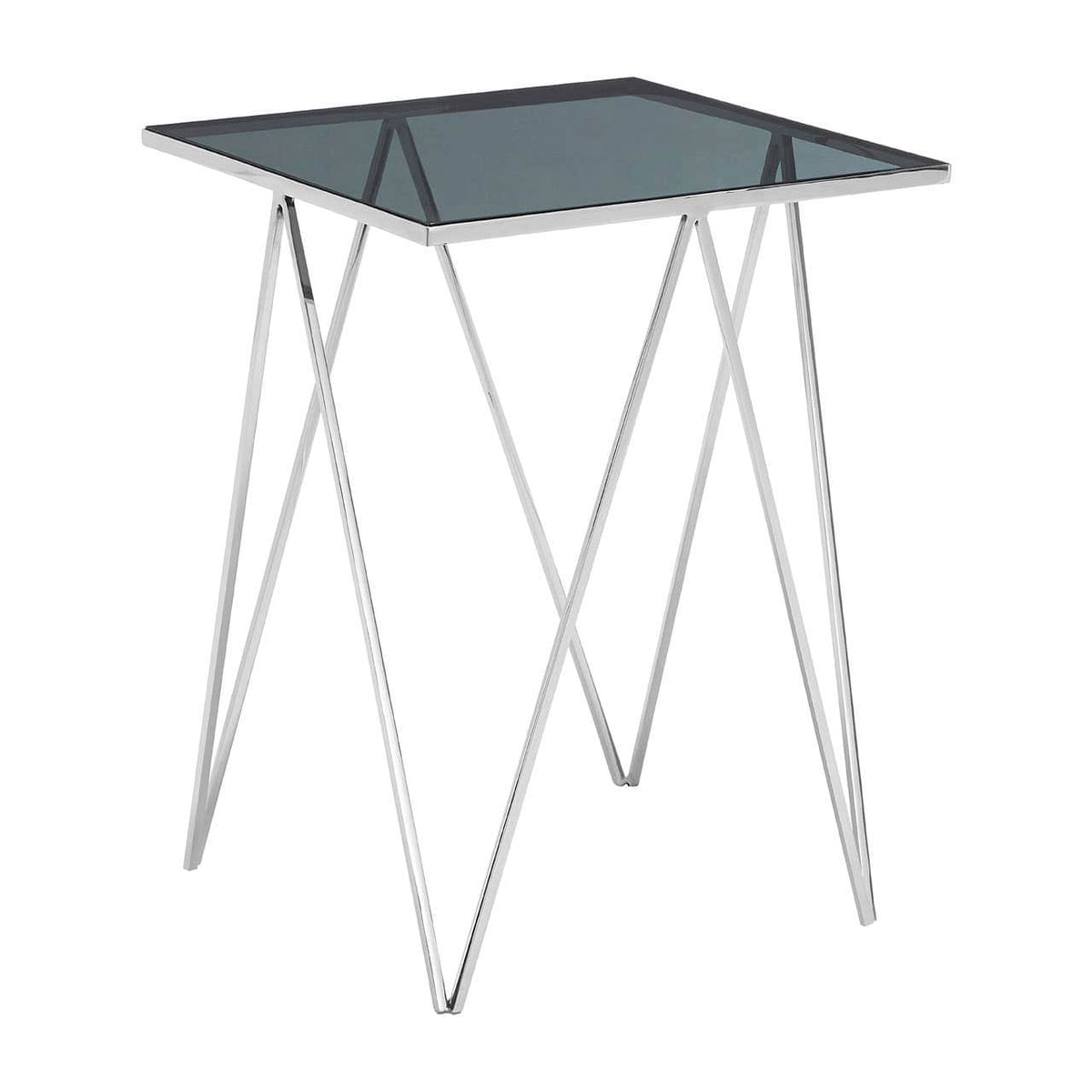 Triangular Side Table, close-up detail