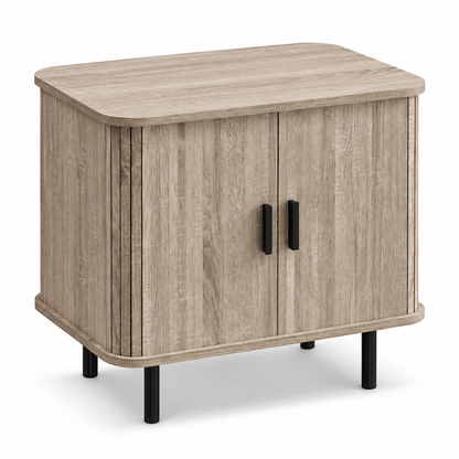 tambour nightstand clean white product image for Shopping