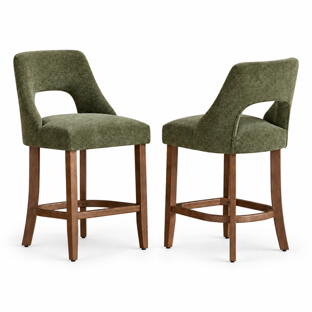 chenille stools clean white product image for Shopping