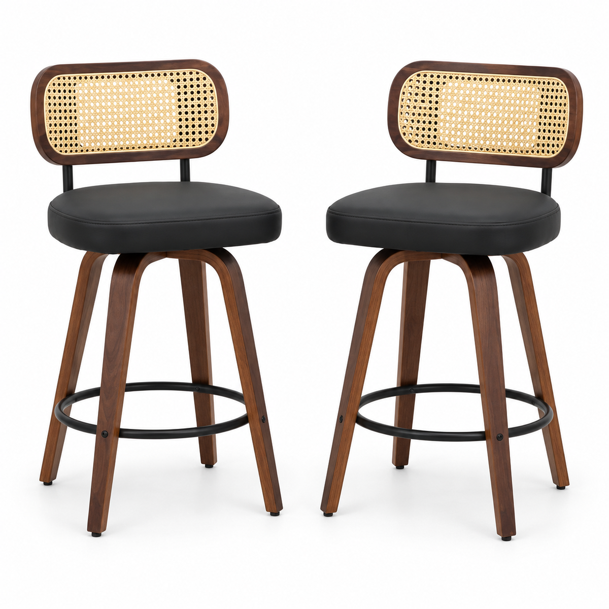 rattan stools clean white product image for Shopping