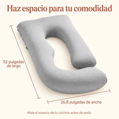 Medidas: 52 pulgadas de largo y 26.8 pulgadas de ancho.
