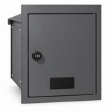 OHMM gallery v2 15 / 2 / white product-only packshot — STEEL THROUGH-THE-WALL Mail Drop Box