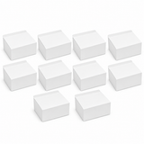 OHMM gallery v2 19 / 2 / white product-only packshot — 10 PACK White Gift Boxes with Lids