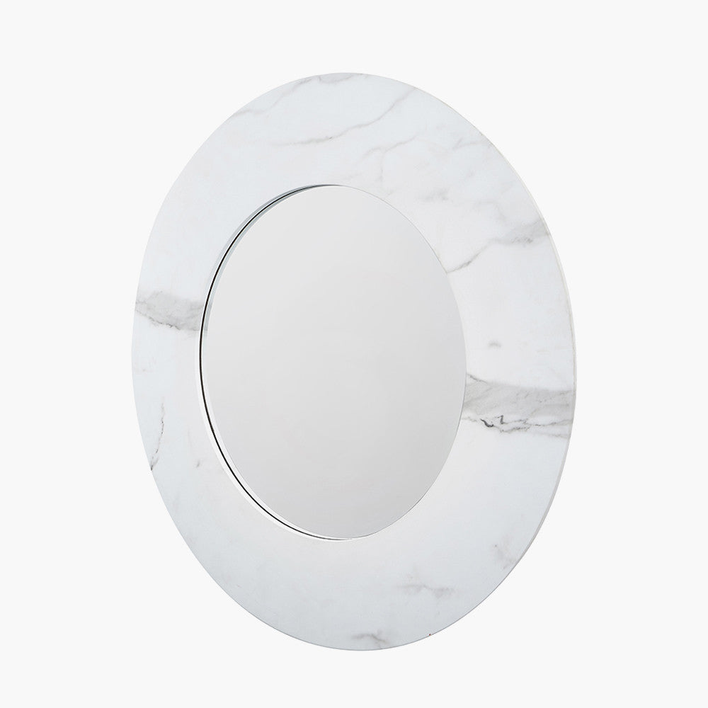 Round Wall Mirror, close-up detail