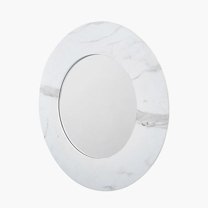 Round Wall Mirror, close-up detail