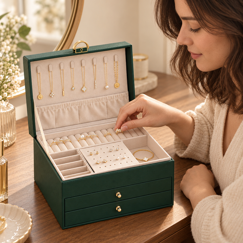 green green-routine use demonstration; jewelry and styling props not included