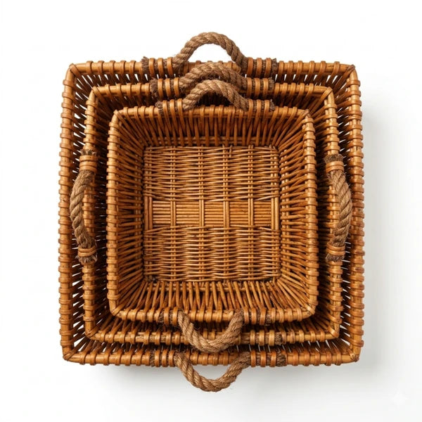 Willow Baskets · Set of 3 — story action