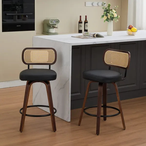 Bring warmth and lighter visual texture to the island