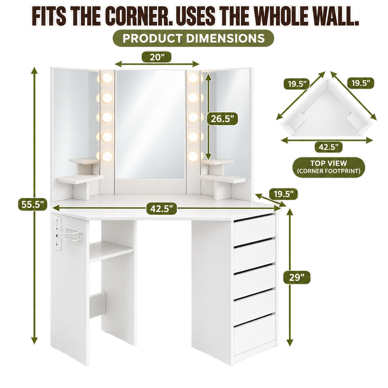 Will it fit your space?