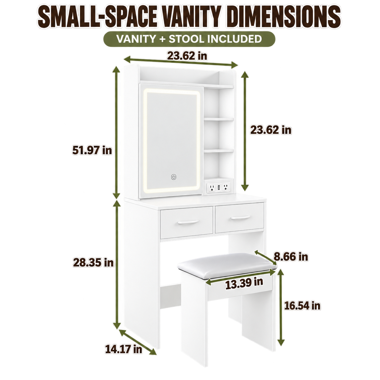 Will it fit your space?