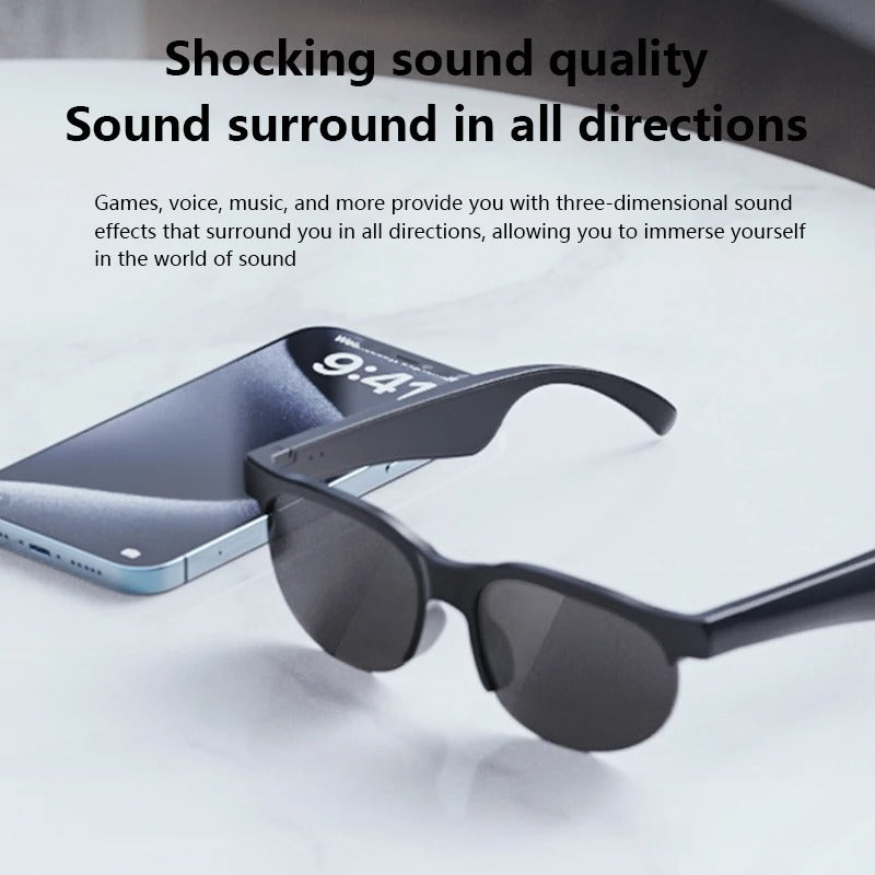 One frame for sun and audio