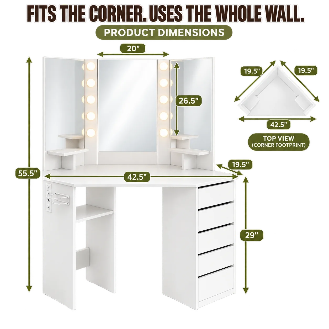 Will it fit your space?