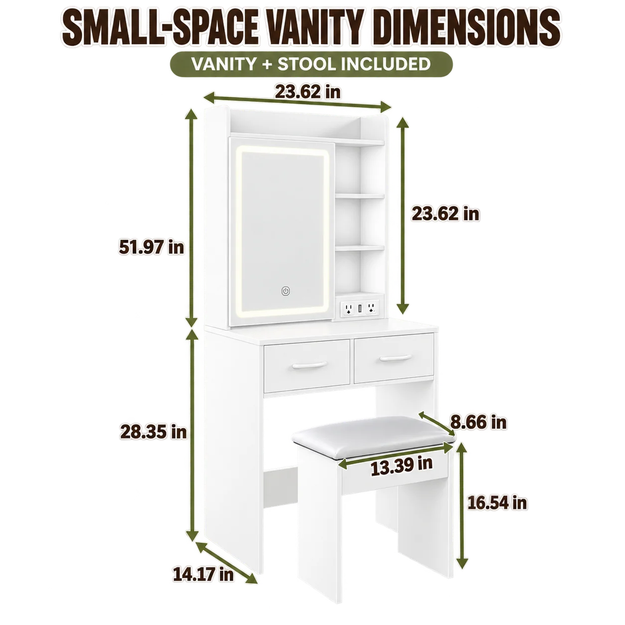 Will it fit your space?